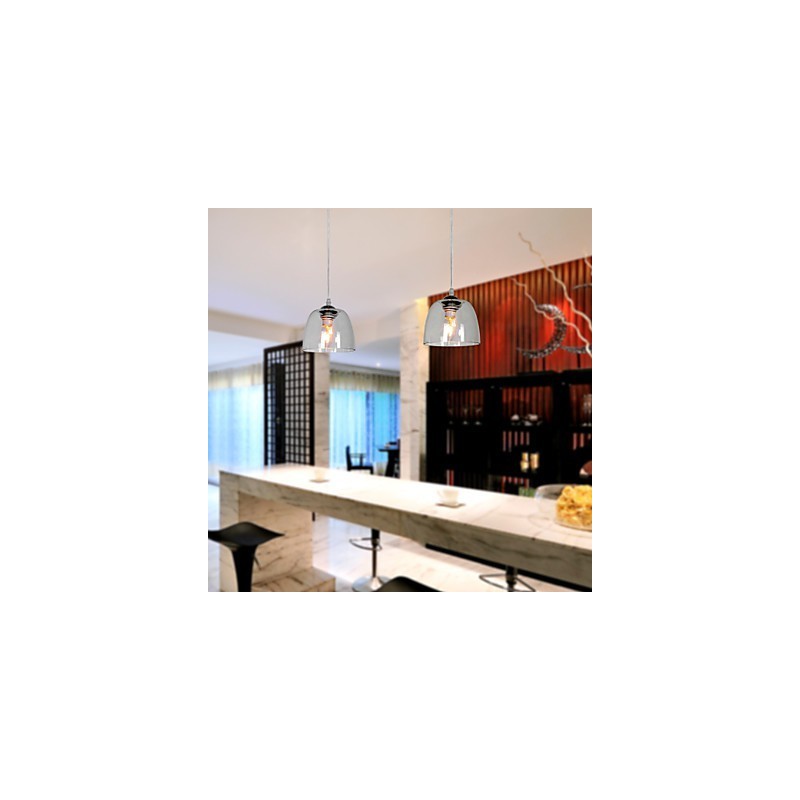 Moderne Pendelleuchte im schlichten Design