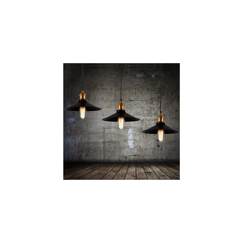 Europäischer Stil Retro Klassische Pendelleuchte Metall Kunst Droplight Geben Birne Durchmesser