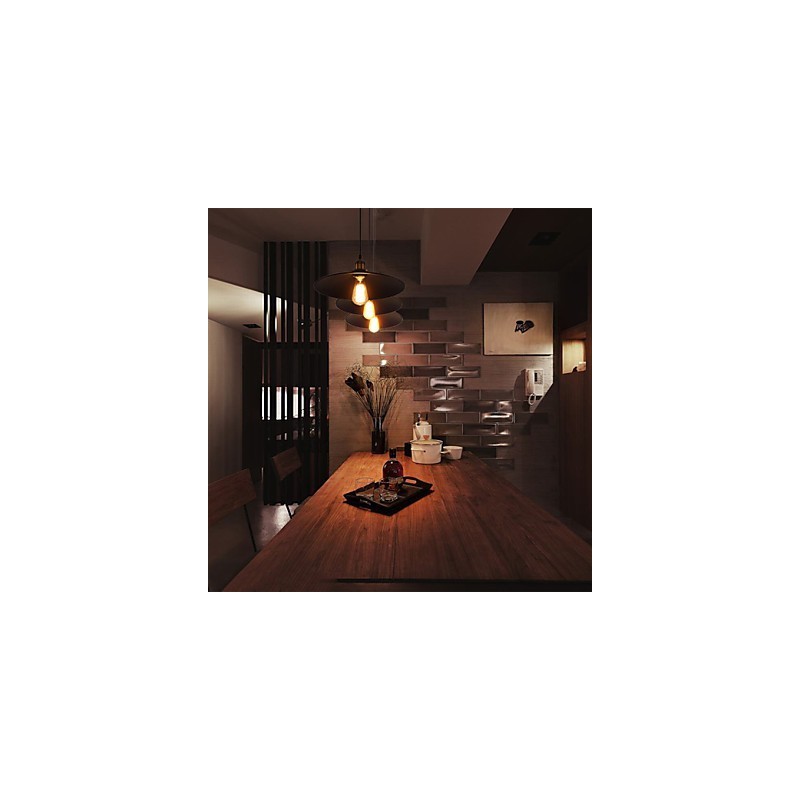 Europäischer Stil Retro Klassische Pendelleuchte Metall Kunst Droplight Geben Birne Durchmesser