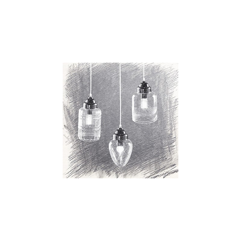 Moderne zeitgenössische traditionelle klassische Vintage Laterne Land Nickel Glas Pendelleuchte Esszimmer