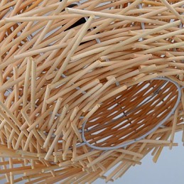 Kronleuchter Mini Stil Laterne Holz Bambus