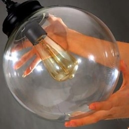 Ball Glas Kronleuchter Vertraglich Haushalt Droplight