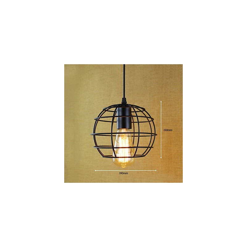 Pendelleuchten Traditionell Klassisch Vintage Retro Landhaus Garage Metall