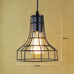 Pendelleuchten Traditionell Klassisch Vintage Retro Landhaus Garage Metall