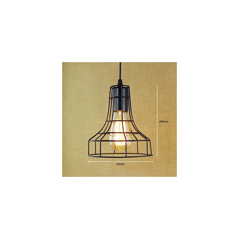 Pendelleuchten Traditionell Klassisch Vintage Retro Landhaus Garage Metall
