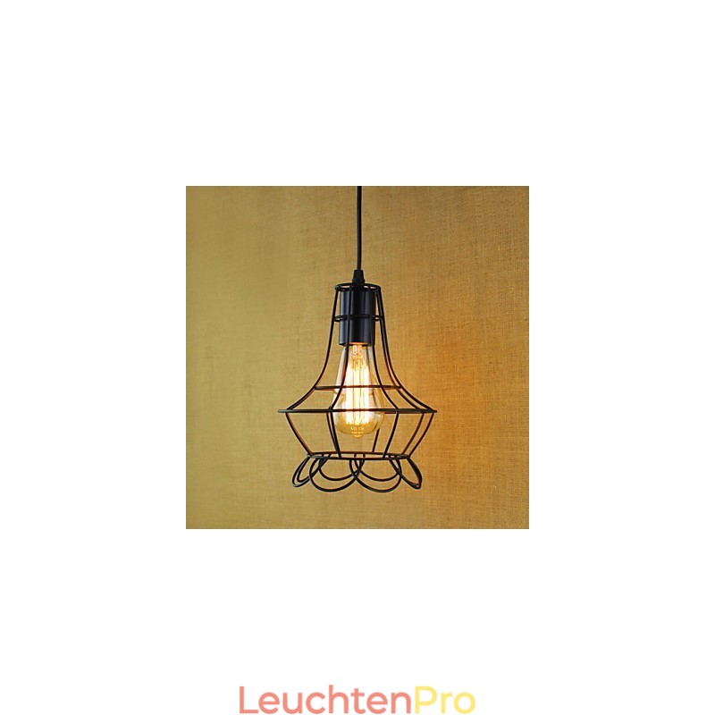 Pendelleuchten Traditionell Klassisch Vintage Retro Landhaus Garage Metall