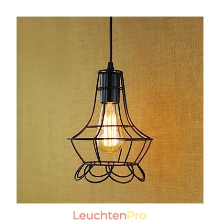 Pendelleuchten Traditionell Klassisch Vintage Retro Landhaus Garage Metall