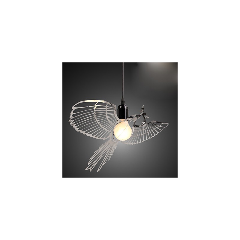 Kreative moderne Mode Dekoration Edelstahl Vogel Vogel Droplight Lampe