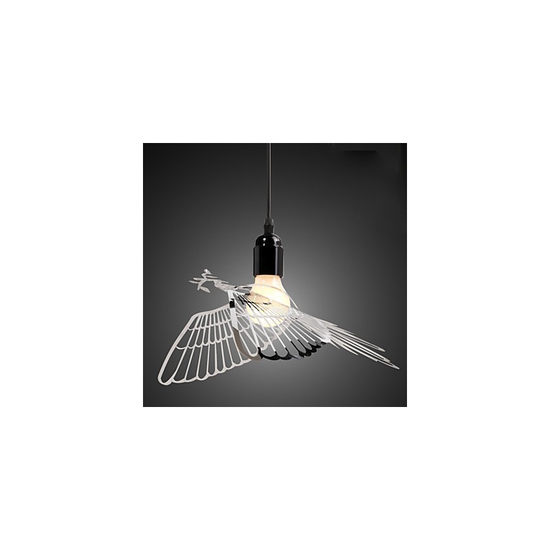 Kreative moderne Mode Dekoration Edelstahl Vogel Vogel Droplight Lampe