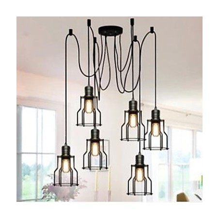 Amerikanischen Land Industrie Individualität Kreative Sitzen Sechs kleine Hob Kopf Droplight Amerikanischen Land Industrie Individualität Kreative Sitzen Sechs kleine Hob Kopf Droplight