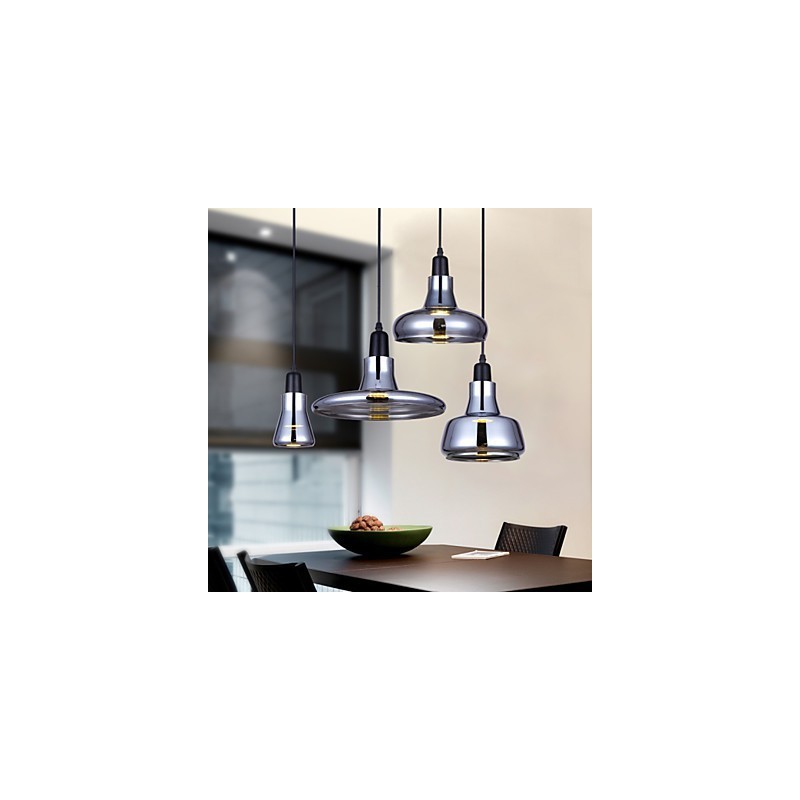 Europäische Vertraglich Kreative Nordic Design Schatten Glas Kronleuchter Lampe