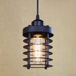 Pendelleuchten Traditionell Klassisch Vintage Retro Landhaus Garage Metall