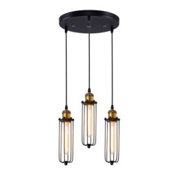 Linie Country Industrial Style Kreativer Gladiator Wiederherstellung alter Wege Einzelkopf-Droplight-Pendelleuchte