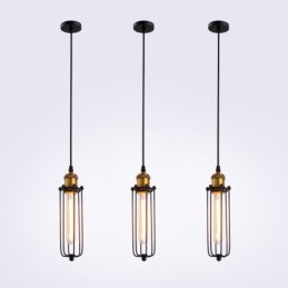 Linie Country Industrial Style Kreativer Gladiator Wiederherstellung alter Wege Einzelkopf-Droplight-Pendelleuchte