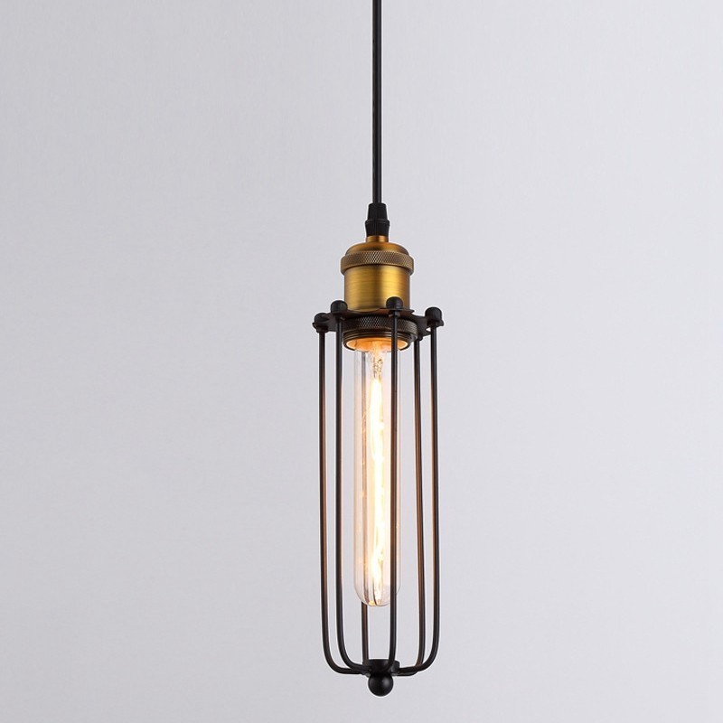 Linie Country Industrial Style Kreativer Gladiator Wiederherstellung alter Wege Einzelkopf-Droplight-Pendelleuchte