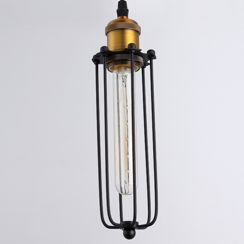 Linie Country Industrial Style Kreativer Gladiator Wiederherstellung alter Wege Einzelkopf-Droplight-Pendelleuchte