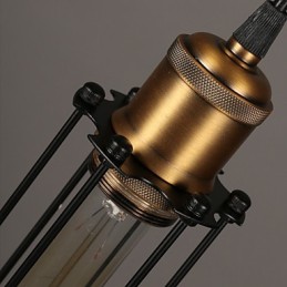 Linie Country Industrial Style Kreativer Gladiator Wiederherstellung alter Wege Einzelkopf-Droplight-Pendelleuchte
