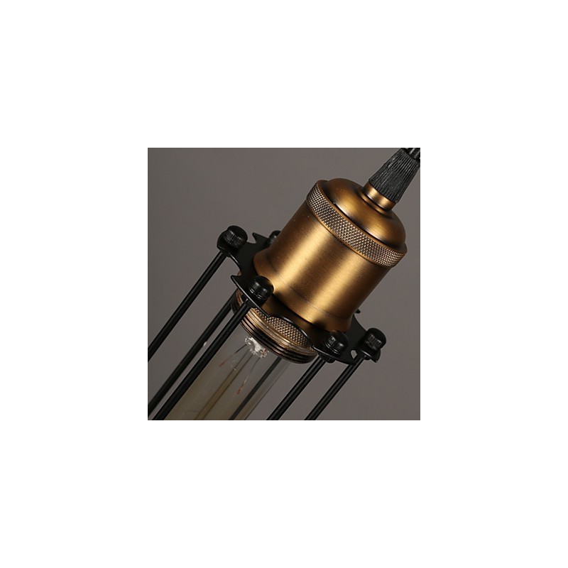 Linie Country Industrial Style Kreativer Gladiator Wiederherstellung alter Wege Einzelkopf-Droplight-Pendelleuchte