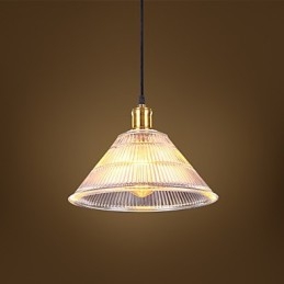 Vertraglich Amerikanischen Ländlichen Industrielle Glas Retro Droplight Falls Lampe