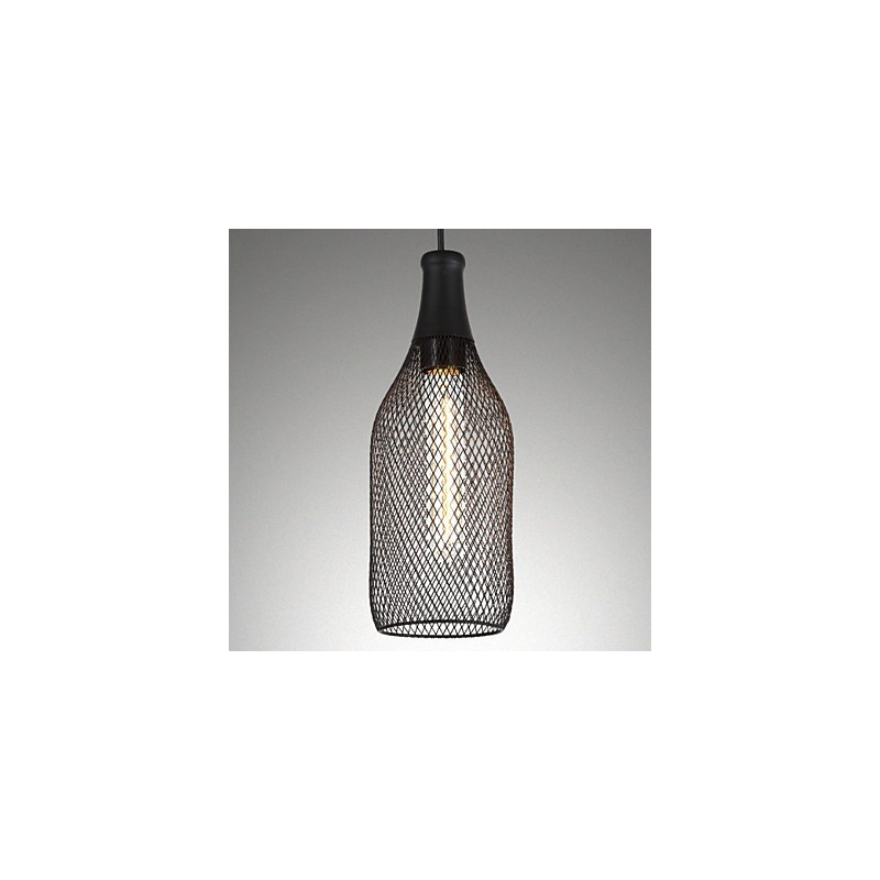 Amerikanische Loft-Vintage-Flaschen-Pendelleuchte und dekoriertes Droplight