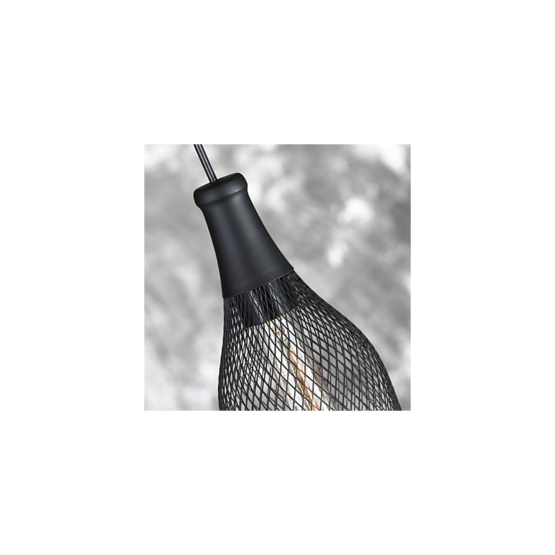 Amerikanische Loft-Vintage-Flaschen-Pendelleuchte und dekoriertes Droplight