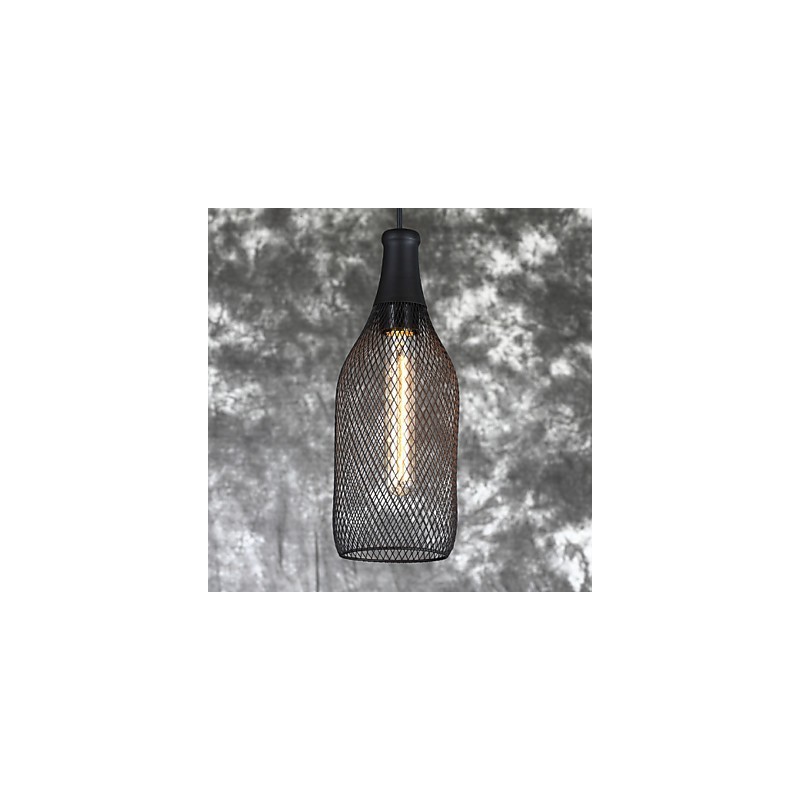 Amerikanische Loft-Vintage-Flaschen-Pendelleuchte und dekoriertes Droplight