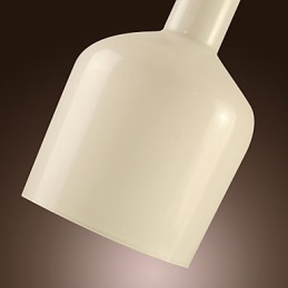 Moderne Pendelleuchte im zeitgenössischen Mini-Stil mit Gemälde