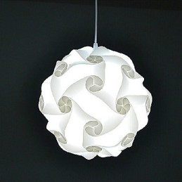 DIY Moderne Pendelleuchte Kugel 40cm