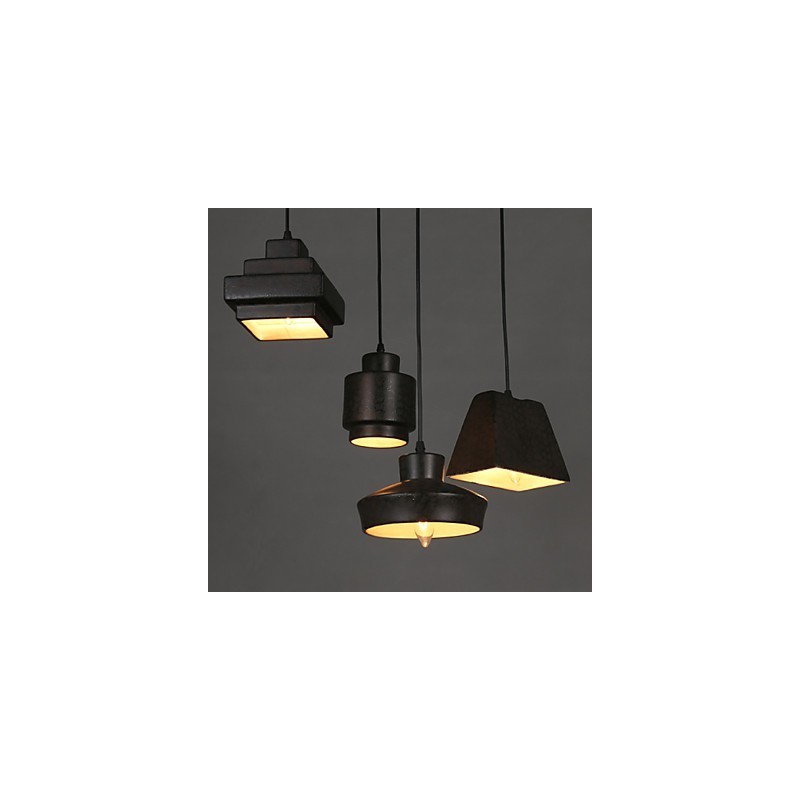 Amerikanischen Land Retro Glas Kronleuchter Rostig Sitzen Droplight