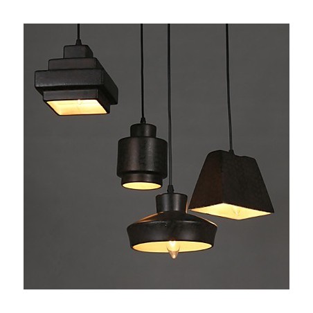 Amerikanischen Land Retro Glas Kronleuchter Rostig Sitzen Droplight Amerikanischen Land Retro Glas Kronleuchter Rostig Sitzen Droplight