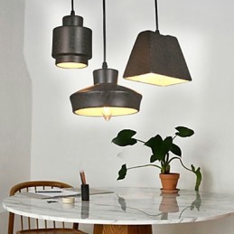Amerikanischen Land Retro Glas Kronleuchter Rostig Sitzen Droplight