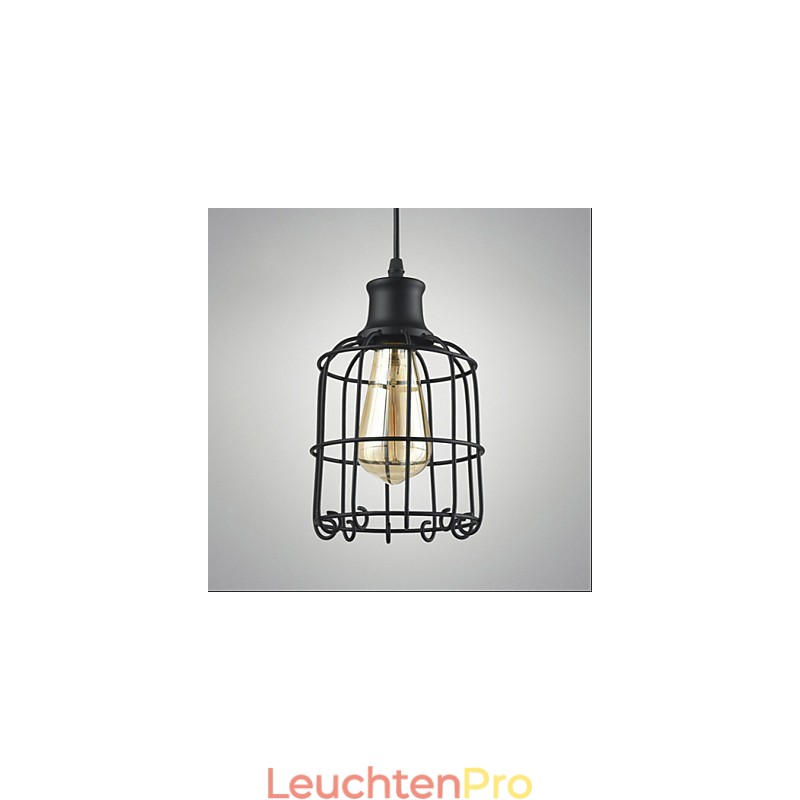 Edison Vintage Licht Anhänger Lampe Leuchte Kronleuchter Käfig Lampenschirm