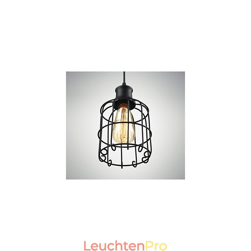 Edison Vintage Licht Anhänger Lampe Leuchte Kronleuchter Käfig Lampenschirm