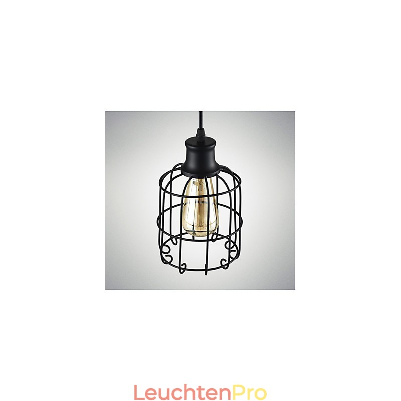 Edison Vintage Licht Anhänger Lampe Leuchte Kronleuchter Käfig Lampenschirm