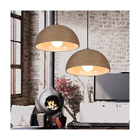 30 * Wiederherstellung alter Wege Die nordische Idee Halbkreis Kamin Hand Hanfseil Droplight 30 * Wiederherstellung alter Wege Die nordische Idee Halbkreis Kamin Hand Hanfseil Droplight