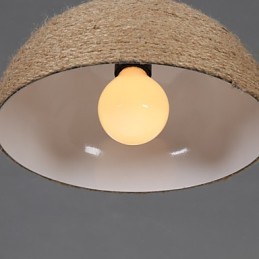 30 * Wiederherstellung alter Wege Die nordische Idee Halbkreis Kamin Hand Hanfseil Droplight