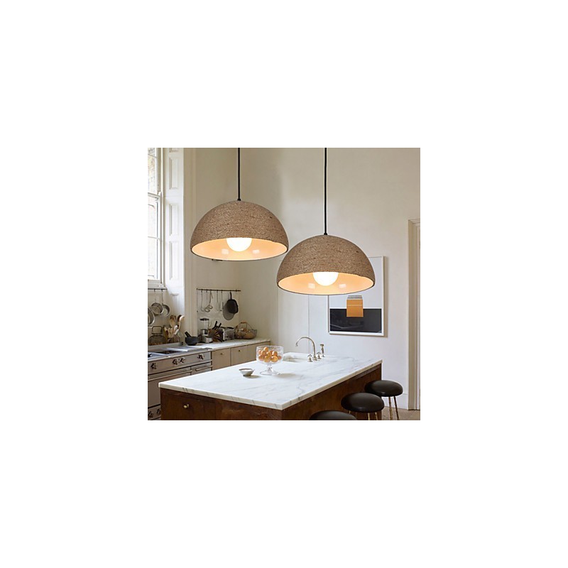 30 * Wiederherstellung alter Wege Die nordische Idee Halbkreis Kamin Hand Hanfseil Droplight
