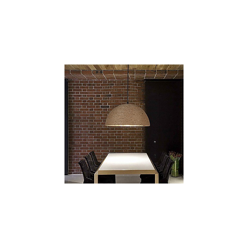 30 * Wiederherstellung alter Wege Die nordische Idee Halbkreis Kamin Hand Hanfseil Droplight