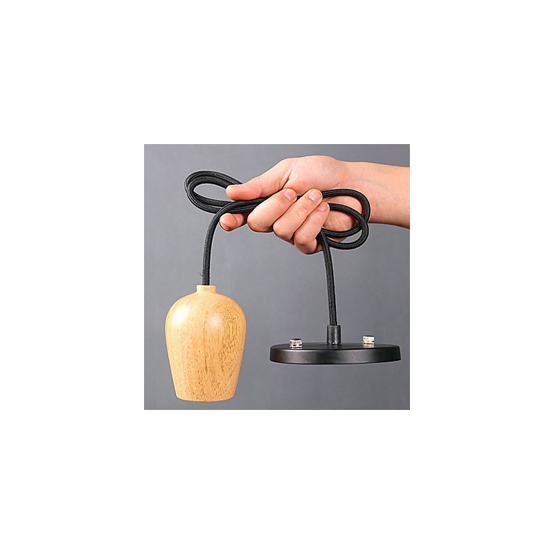 Landhaus Mini Stil Andere Holz Bambus Pendelleuchte Garage