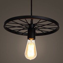 Loft Retro Pendelleuchten Amerikanischen land schmiedeeisen Kronleuchter industriellen stil