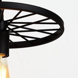 Loft Retro Pendelleuchten Amerikanischen land schmiedeeisen Kronleuchter industriellen stil