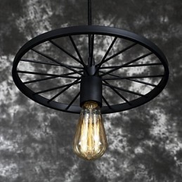 Loft Retro Pendelleuchten Amerikanischen land schmiedeeisen Kronleuchter industriellen stil