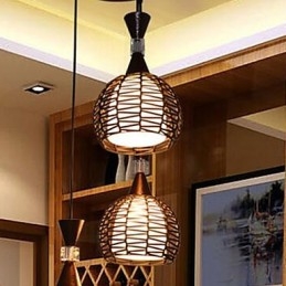 Ländlichen Cany Kunst Weben Klassische Vertraglich Droplight Lampe Licht