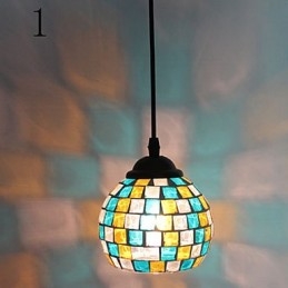 Simple Fashion Marcelo G Glas-Kronleuchter, der alte Wege Licht wiederherstellt