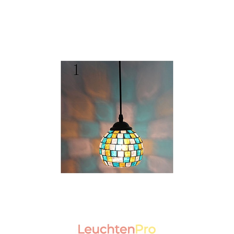 Simple Fashion Marcelo G Glas-Kronleuchter, der alte Wege Licht wiederherstellt