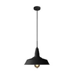 Hängelampe aus Metall im Vintage-Stil mit Malerei