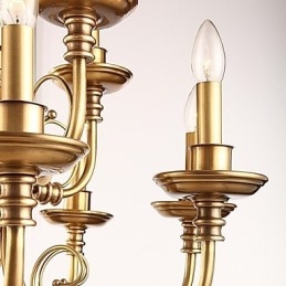 Kronleuchter Traditionell Klassisch Rustikal Lodge Metall