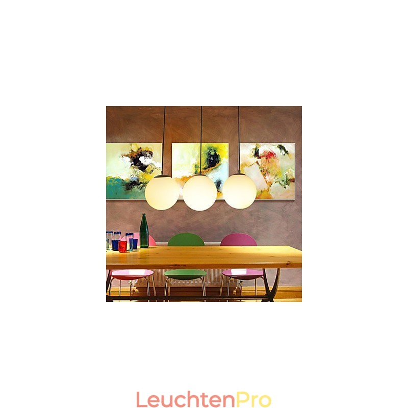 Glaskugel Kronleuchter Sphärisches Licht Einfache Einzelkopf Droplight Lampe Beleuchtung