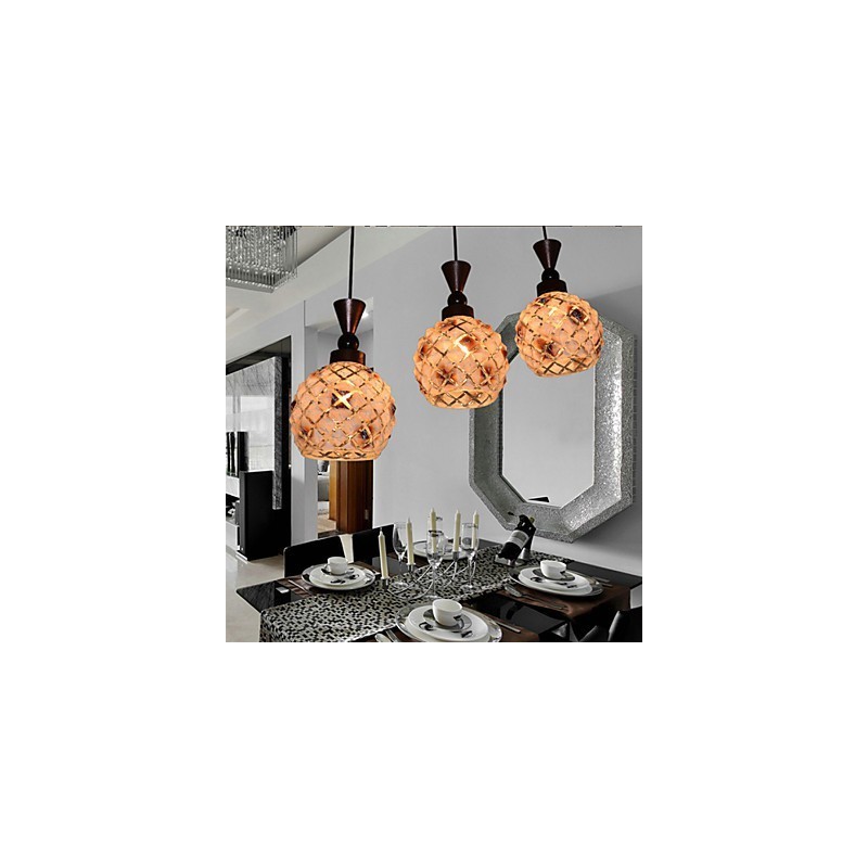 Zylindrisches Glas Gerade Einzelkopf Trommel Trommel Einfache Droplight Lampe Beleuchtung