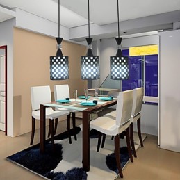 Perforationen Nordic Schmiedeeisen Kronleuchter Lampe Licht